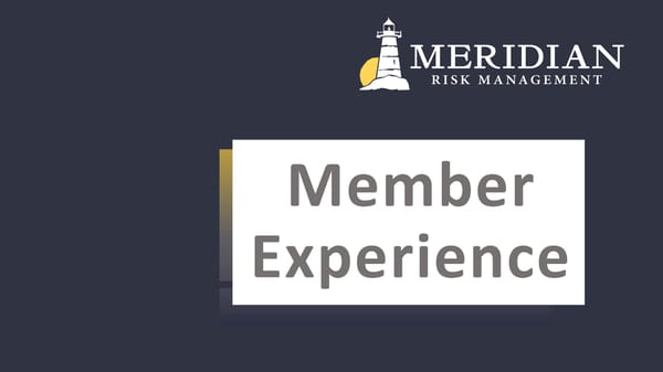 Meridian Member Experience (MX) - Page 1