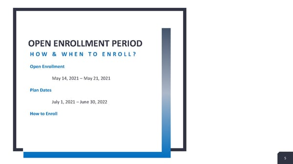 Sample Open Enrollment Presentation - Page 5