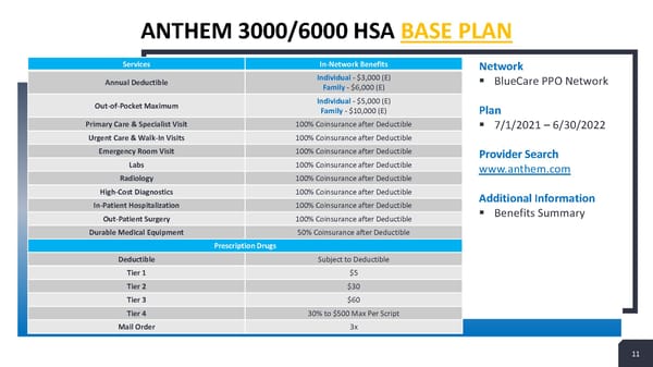 Sample Open Enrollment Presentation - Page 11